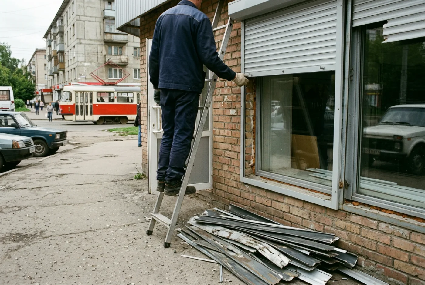 Замена рольставней в Судаке
